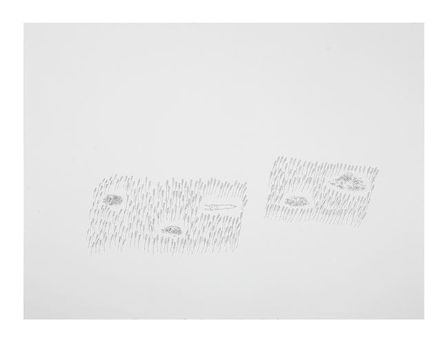 Sean Pearson, Anyway, Things Aren't What They Use To Be, 2017, permanent ink on paper, 22 x 30 inches.