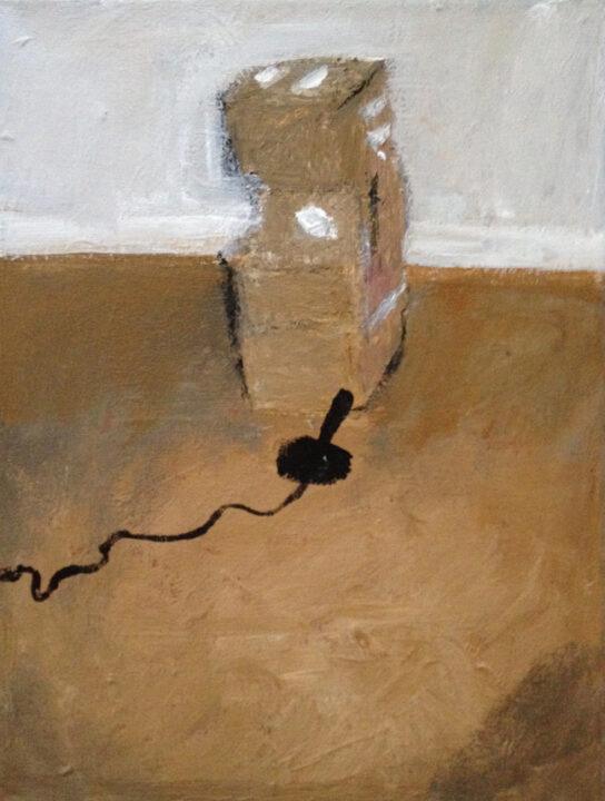 Andy Heck Boyd, The Beatles, 2016, acrylic on canvas, 12 x 9 inches.