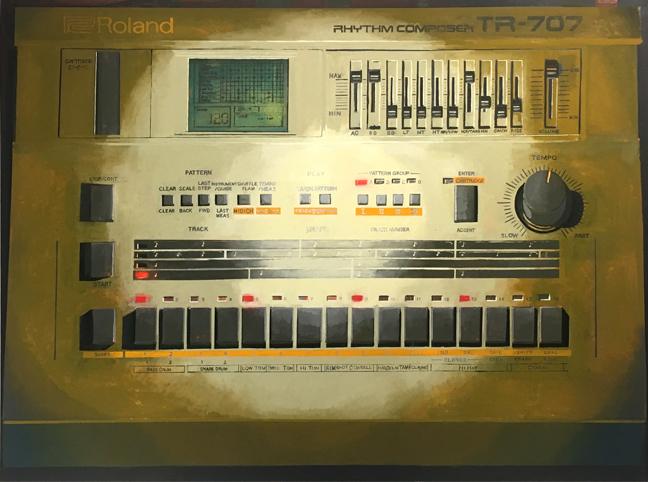 Anthony Palocci Jr., Italian Tears, 2018, oil on canvas, 54 x 72 inches.