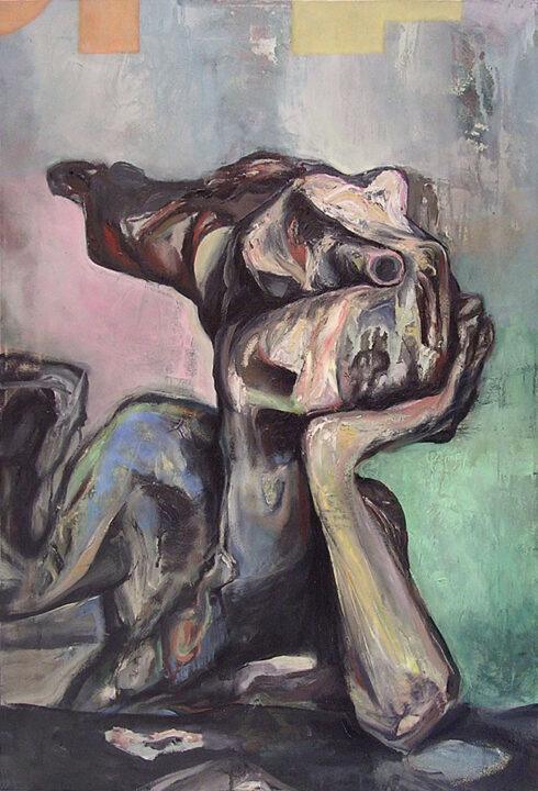 Shannon Mcconnell, At the Nothing Doing, 2015, oil on canvas, 30 x 20 inches.