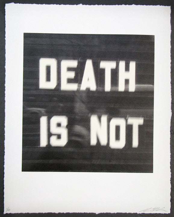 Ryan McIntosh, POTW #8, 2014, silkscreen on paper, 20 x 16 inches, edititon of 40.