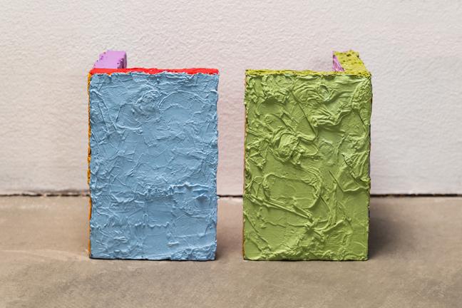 Michael Ottersen, Still Life with Advil, 2016, oil on wood, 6.25 x 8 x 3.5 inches.