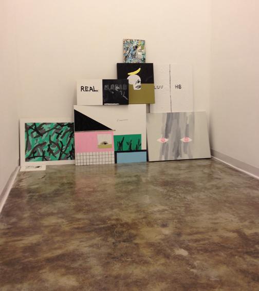 Installation view, PRETTY LITTER